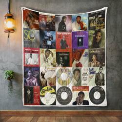 Sam Cooke Album Covers Quilt Blanket and Home Decor