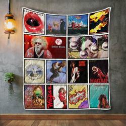 Sammy Hagar 2 Album Covers Quilt Blanket and Home Decor
