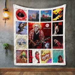 Sammy Hagar Album Covers Quilt Blanket and Home Decor
