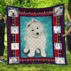 Samoyed Quilt Tdhsm and Home Decor