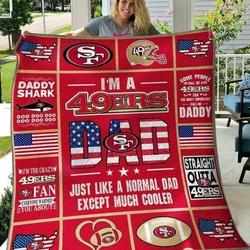 San Francisco 49Ers Quilt Blanket 06 and Home Decor