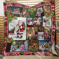Santa Christmas Hur Quilt tx and Home Decor