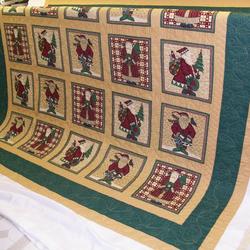 Santa Us Quilt Tdhlw and Home Decor