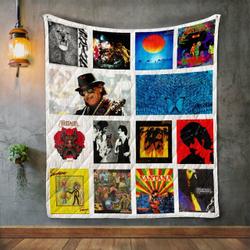 Santana Album Covers Quilt Blanket and Home Decor