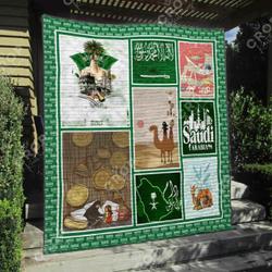 Saudi Arabia Blanket Th1307 Quilt and Home Decor
