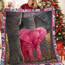 Save The Elephant Quilt  Maria and Home Decor