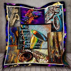 Saxophone Cl2100444Mdq Quilt Blanket and Home Decor
