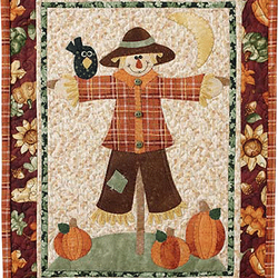 Scarecrow All Autumn Long Quilt Tdhec and Home Decor