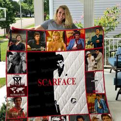Scarface Quilt Blanket 01 and Home Decor