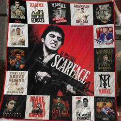 Scarface Quilt Blanket M120621  Quilt and Home Decor