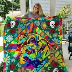 Schnoodle Quilt Blanket Lukfzu Dhc0301822Dd and Home Decor