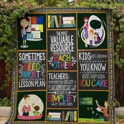 School Teacher Hur Quilt Cysiaq and Home Decor