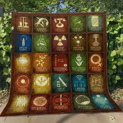 Scientist Td290537 Quilt Blanket and Home Decor