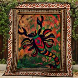 Scorpio Quilt V1  Quilt and Home Decor