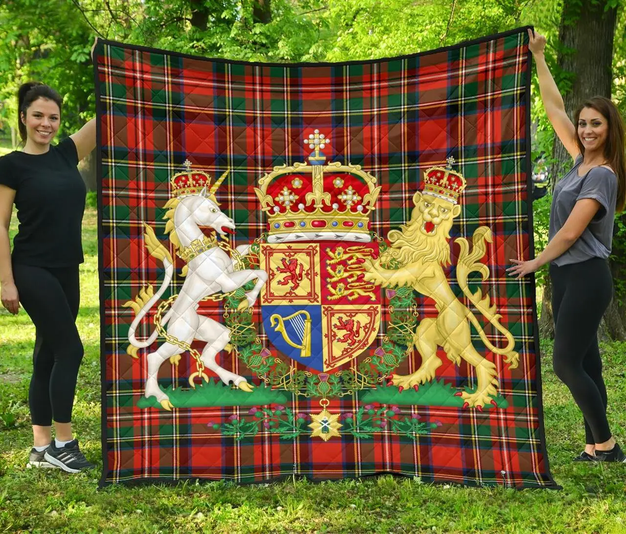 Scotland Royal Premium Quilt A6 Quilt and Home Decor