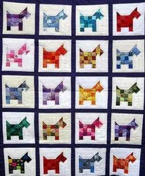 Scottie Cla1910417Q Quilt Blanket and Home Decor