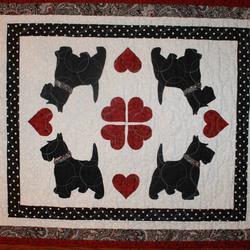 Scottie Dog Quilt Tdhkq and Home Decor