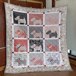 Scottie Quilt Tdhao and Home Decor