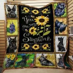 Scottish Terrier Quilt Blanket Q6Adx Dhc0301549Dd and Home Decor