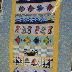 Sea Clp200665 Quilt Blanket and Home Decor