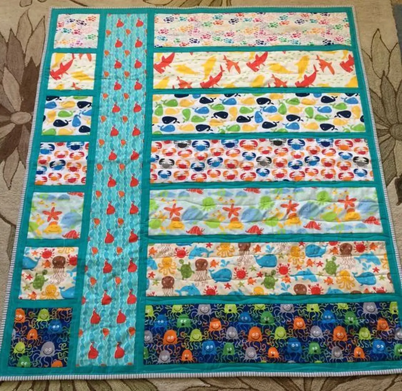 Sea Clp260638 Quilt Blanket and Home Decor