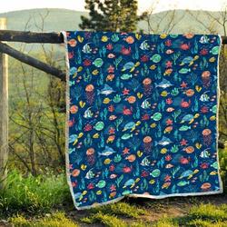 Sea Clp280634 Quilt Blanket and Home Decor