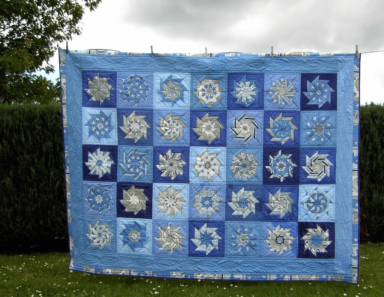 Sea Stars Quilt Tdhji and Home Decor