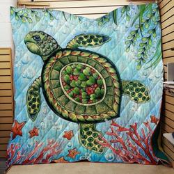 Sea Turtle Quilt Tdhfe and Home Decor