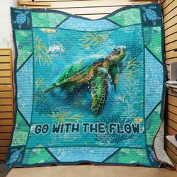 Sea Turtle Quilt Tt24-1408  Quilt and Home Decor