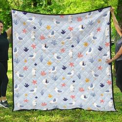 Seagull Cl12100591Mdq Quilt Blanket and Home Decor