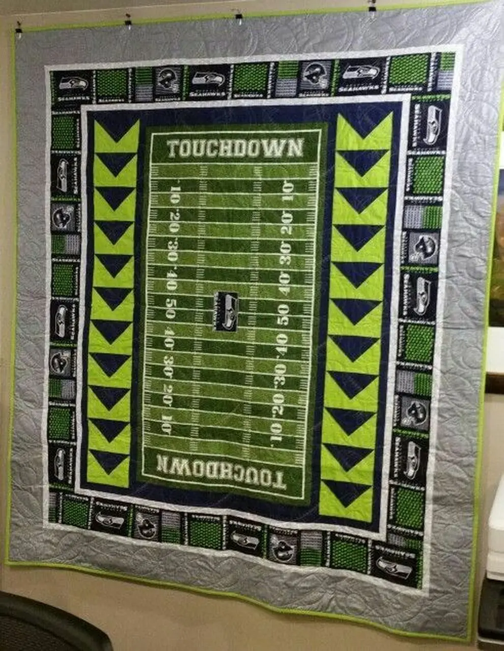 Seahawks CLP170636 Quilt Blanket and Home Decor