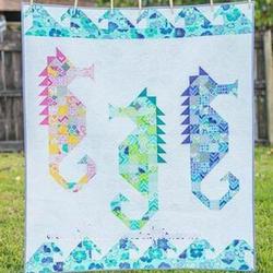 Seahorse Clp150640 Quilt Blanket and Home Decor