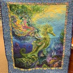 Seahorse Quilt Tdhgp and Home Decor