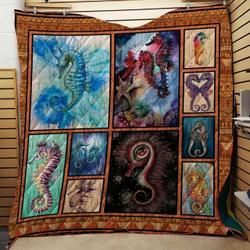 Seahorse Quilt Tdhzx and Home Decor