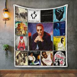Sean Combs Album Covers Quilt Blanket and Home Decor