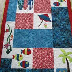 Seaside Grace Quilt Tdhsr and Home Decor
