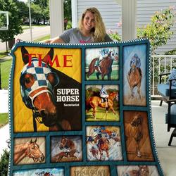 Secretariat Quilt Blanket and Home Decor
