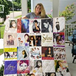 Selena Quilt Blanket For Fans Ver 25 and Home Decor