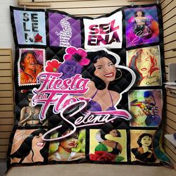 Selena Quintanilla Quilt Blanket 12 and Home Decor