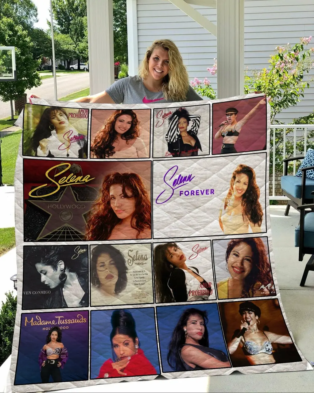 Selena Quintanilla Quilt Blanket and Home Decor