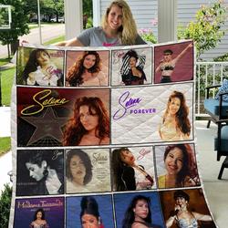 Selena Quintanilla Quilt Blanket and Home Decor