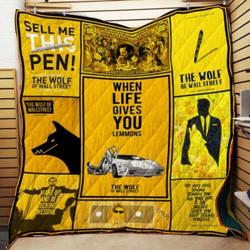 Sell Me This Pen Quilt Blanket and Home Decor