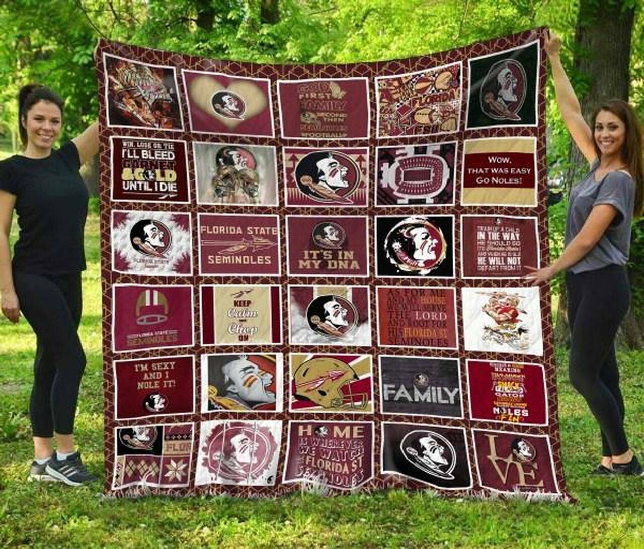 Seminoles Quilt Blanket Beeqt5102 Quilt and Home Decor