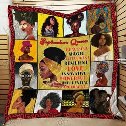 September Queen Cl18100634Mdq Quilt Blanket and Home Decor