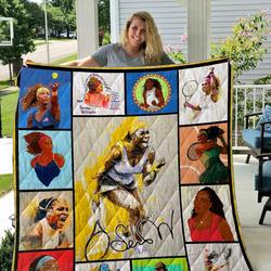 Serena Williams Quilt Blanket 01 and Home Decor