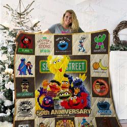 Sesame Street Quilt Blanket 02209 and Home Decor