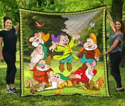 Seven Dwarfs  Premium Quilt  Quilt and Home Decor