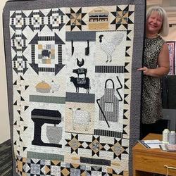 Sewing And Farming Quilt Tdhms and Home Decor