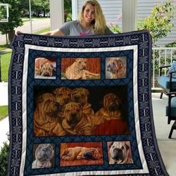 Shar Pei Quilt Tdhgn and Home Decor