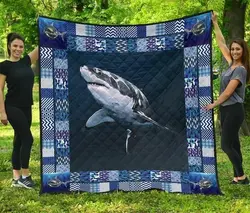 Shark Quilt Tdhad and Home Decor